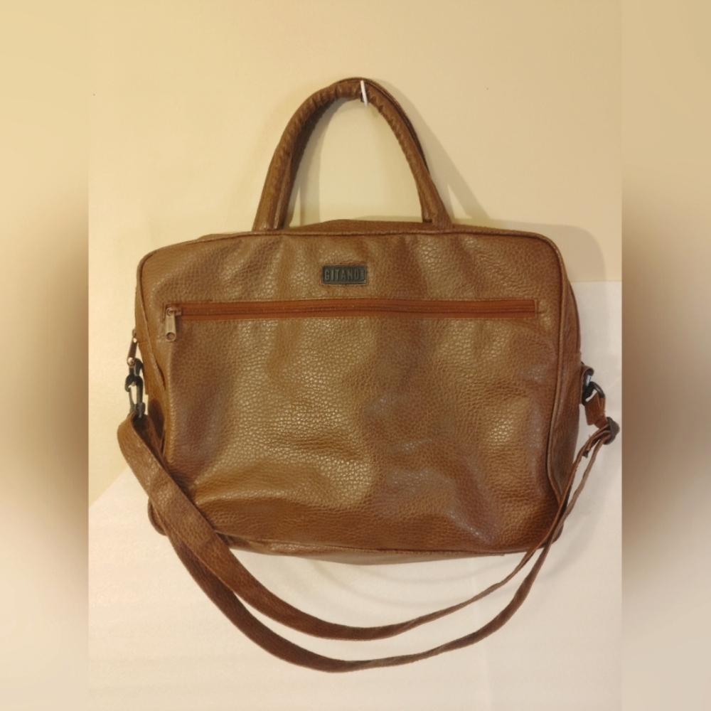 Gitano Brown Laptop Bag